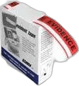 Blue Tamper Evident Tape, Scored